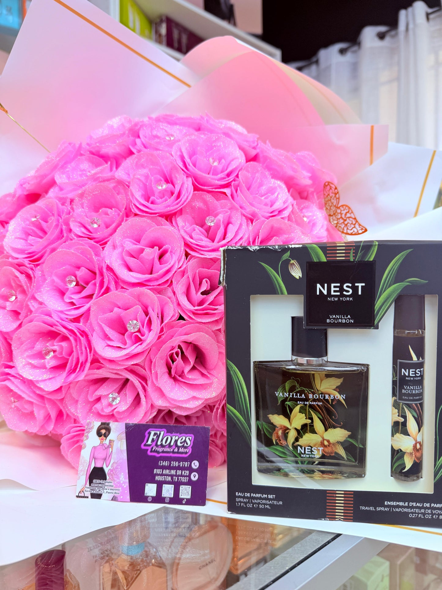 NEST NEW YORK VANILLA BOURBON EAU DE PERFUM SET SPRAY/VAPORISATEUR 50ML