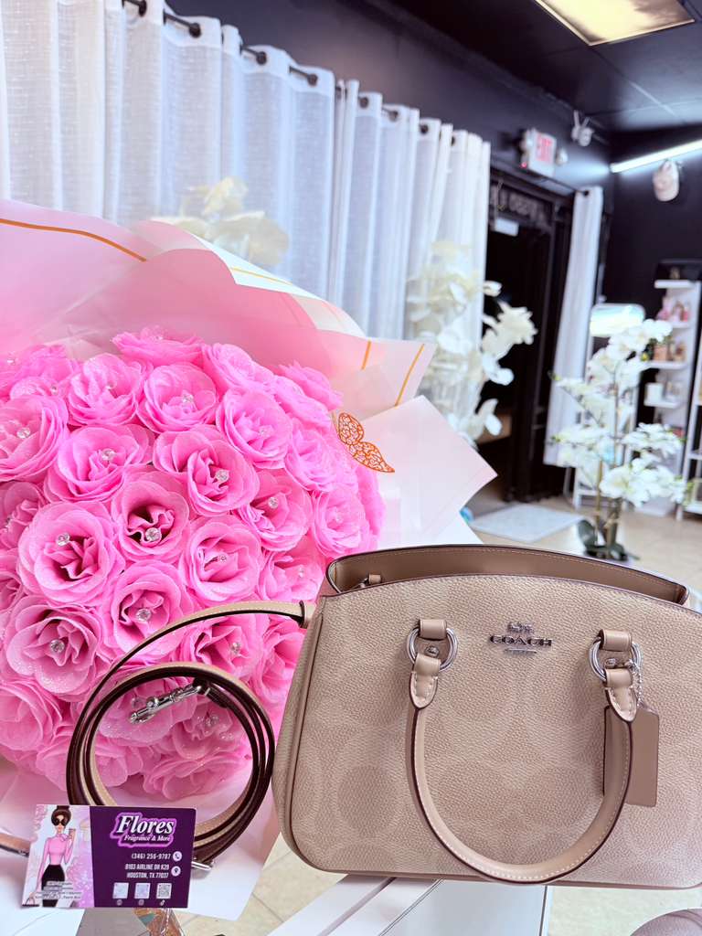 COACH BEIGE CROSBODY