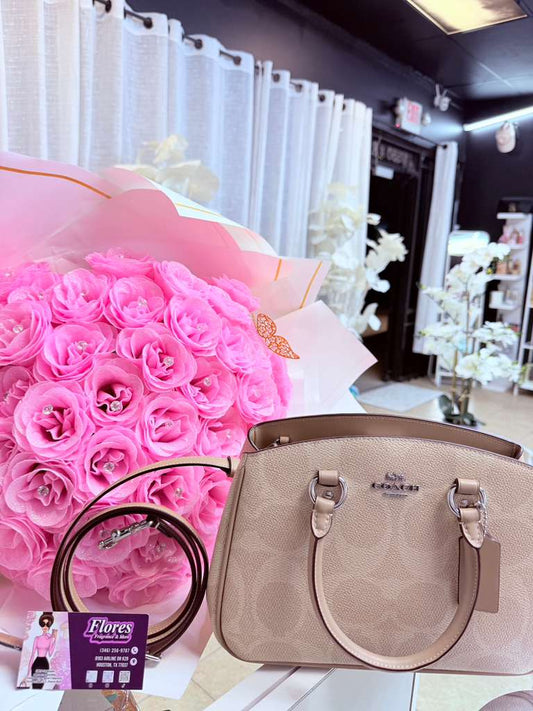 COACH BEIGE CROSBODY