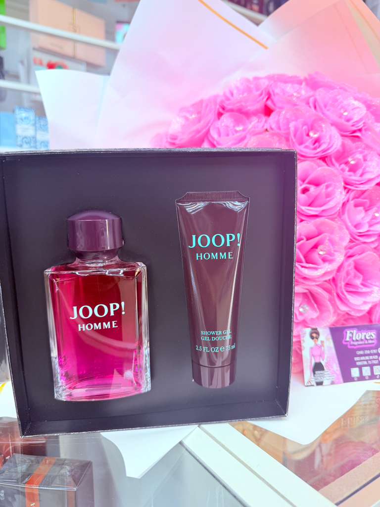 SET DE HOMBRE JOOP HOMME EAU DE TOILETE NATURAL SPRAY 2PCS 125ML