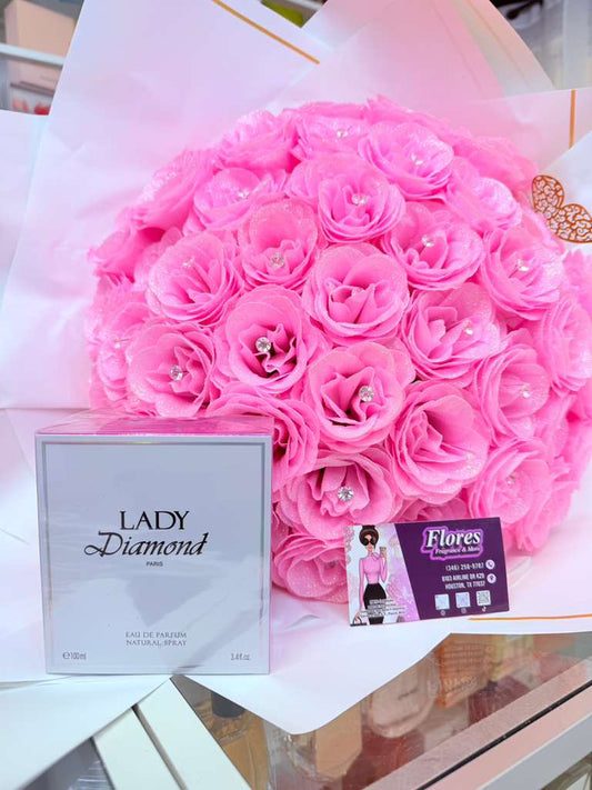 LADY DIAMOND PARIS EAU DE PARFUM NATURAL SPRAY 100ML