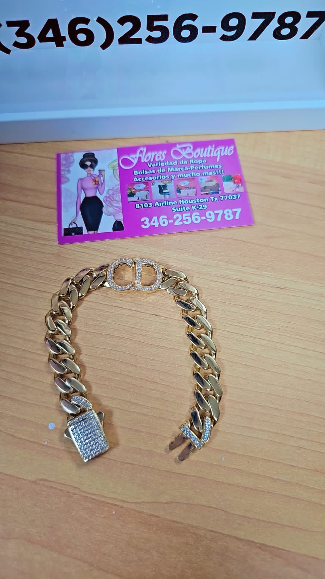 Christian Dior Gold Bracelet