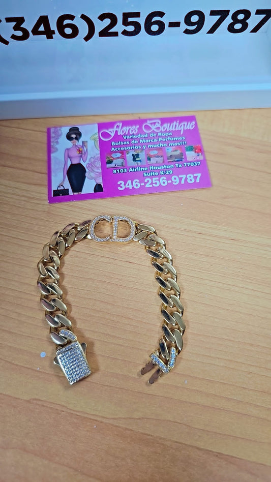 Christian Dior Gold Bracelet