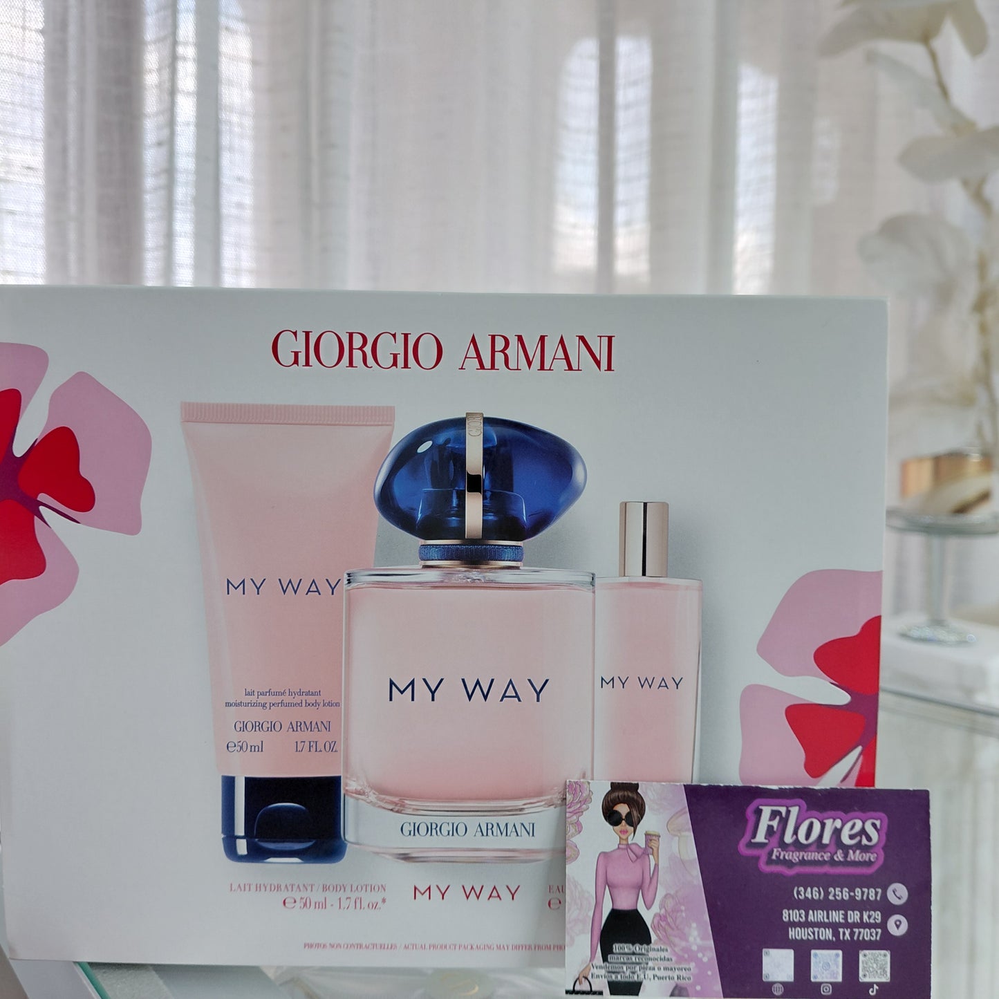 SET "MY WAY" GIORGIO ARMANI