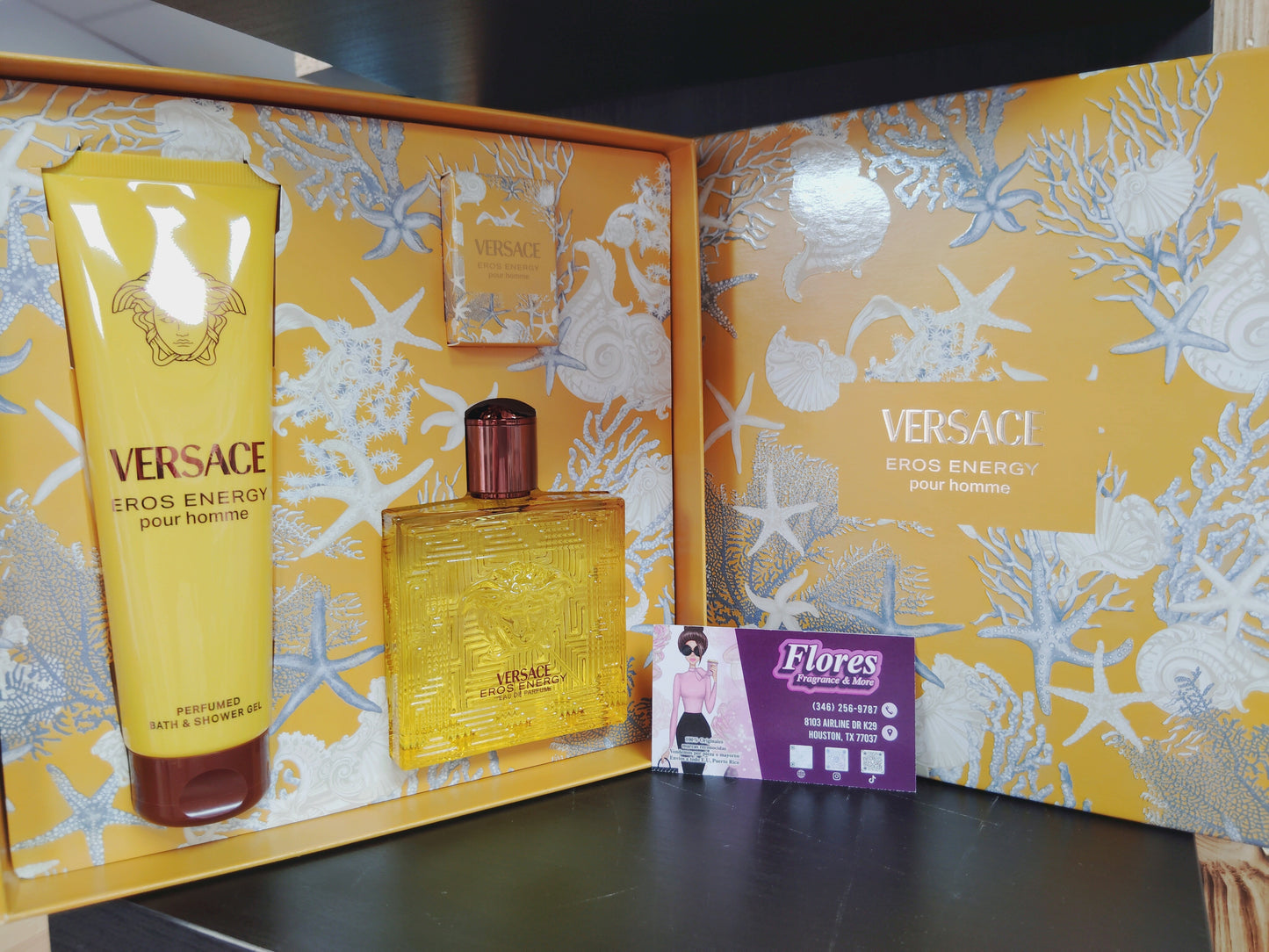VERSACE EROS ENERGY POUR HOMME SET