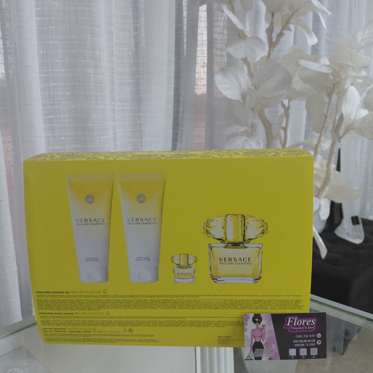 SET "YELLOW DIAMOND" VERSACE