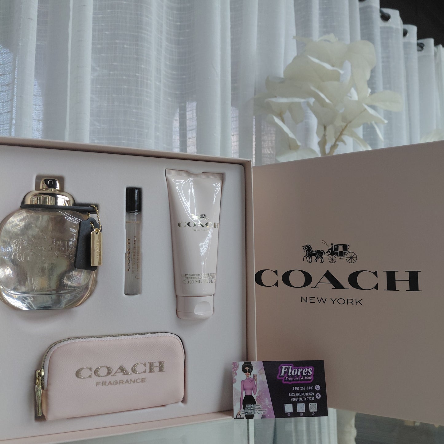 SET COACH NEW YORK 4piezas