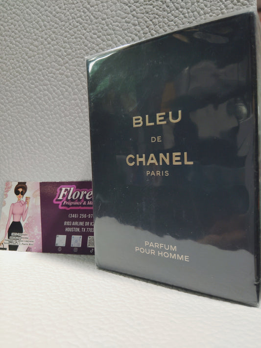 BLEU DE CHANEL PARIS PARFUM POUR HOMME 3.4 FL OZ