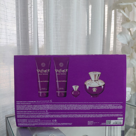 SET "DYLAN PURPLE" VERSACE