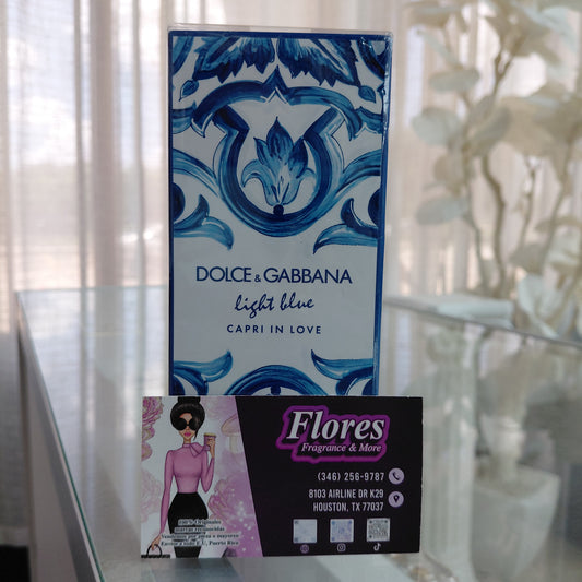 PERFUME "LIGHT BLUE" CARPI IN LOVE DOLCE AND GABBANA 100ml