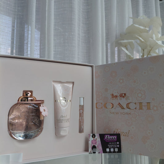 SET "FLORAL" COACH