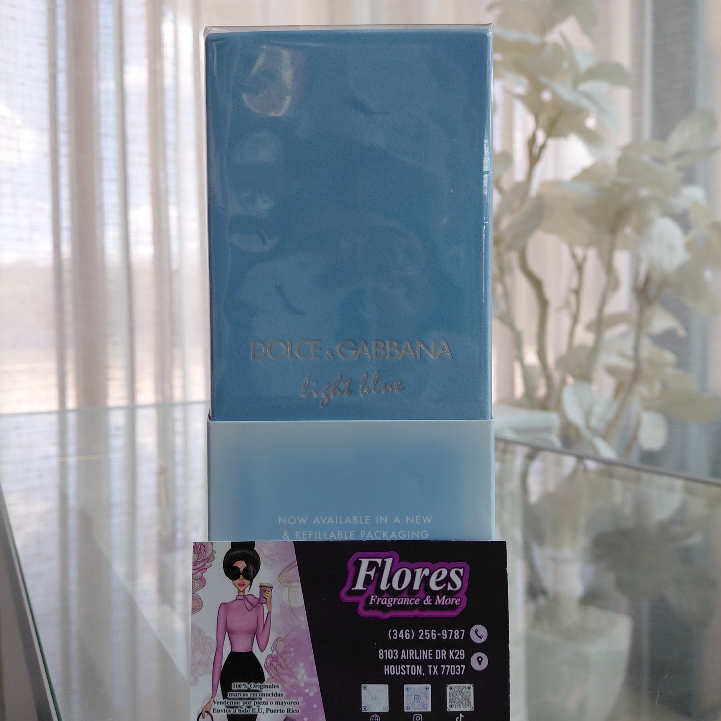 PERFUME "LIGHT BLUE" DOLCE  AND GABBANA 200ml
