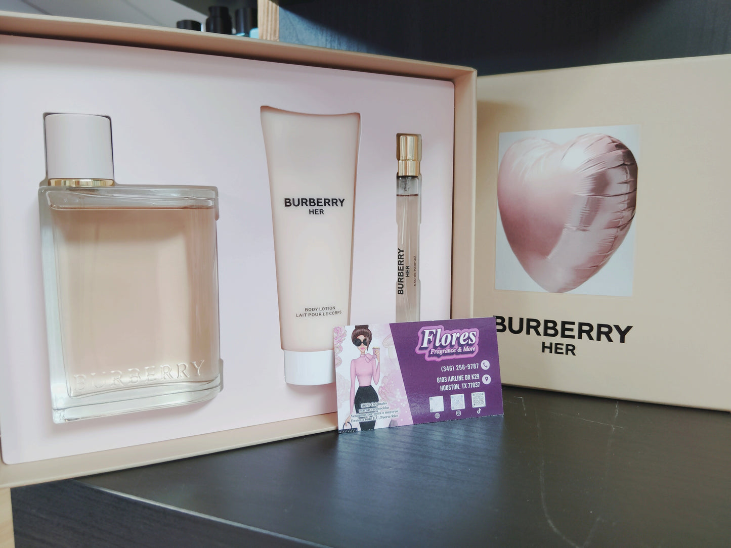 BURBERRY HER SET