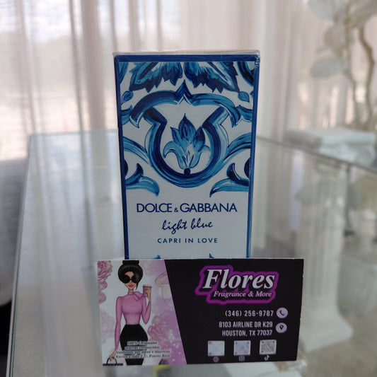 PERFUME "LIGHT BLUE" CARPI IN LOVE DOLCE AND GABBANA 50ml